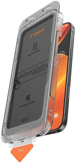 Torras Privacy Tempered Glass (iPhone 17 / 17 Pro / 16 Pro)