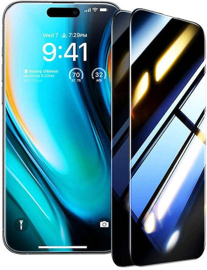 Torras Privacy Tempered Glass (iPhone 17 / 17 Pro / 16 Pro)