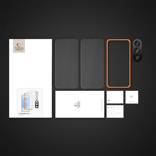 Tech-Protect Supreme Set Tempered Glass 3τμχ (Galaxy S25)