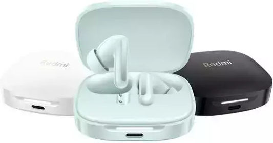 Xiaomi Redmi Buds 6 Bluetooth Handsfree Earphones with Sweat Resistance and Charging Case Night Black