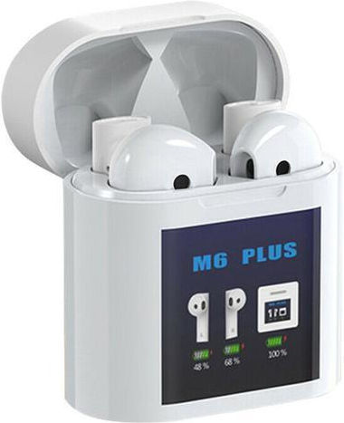 Clever CleverPods V1 Earbud Bluetooth Handsfree Earphones with Charging Case Silver