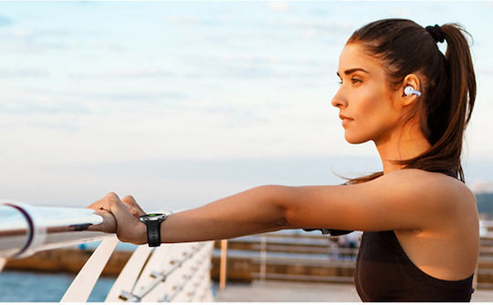 Riversong AirClip L3 In-ear Bluetooth Handsfree Ακουστικά με Θήκη Φόρτισης Ασημί