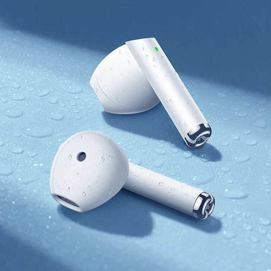 Joyroom JR-PB2 Earbud Bluetooth Handsfree Earphones with Sweat Resistance and Charging Case White