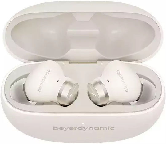 BeyerDynamic Amiron 100 In-Ear Bluetooth-Freisprecheinrichtung Kopfhörer mit Ladeetui Cream