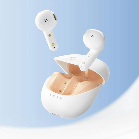 Havit TW931 Earbud Bluetooth Handsfree Căști cu Carcasă de Încărcare Alb