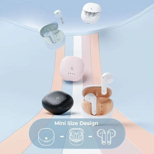 Havit TW931 Earbud Bluetooth Handsfree Ακουστικά με Θήκη Φόρτισης Λευκά