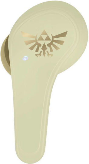 OTL The Legend of Zelda: Tears of the Kingdom In-ear Bluetooth Handsfree Ακουστικά με Θήκη Φόρτισης Λευκά