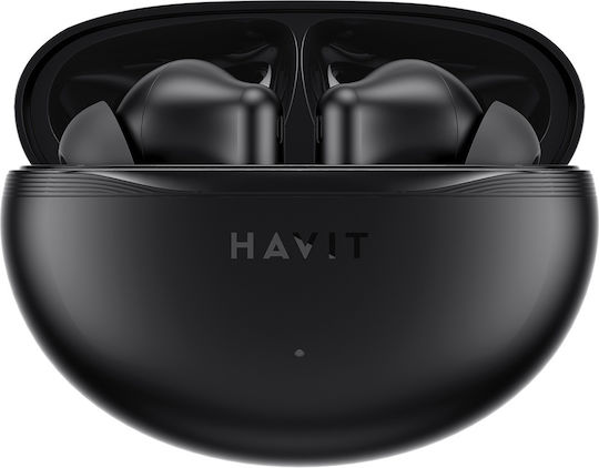 Havit TW986 In-ear Bluetooth Handsfree Căști cu Carcasă de Încărcare Negru