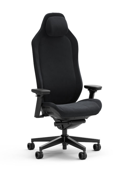 Fractal Design Refine Fabric Gaming Chair with Adjustable Arms Alcantara Dark