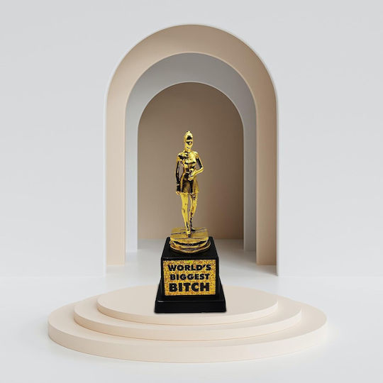 Gadget Mad Monkey Trophy "world's Biggest Bitch"
