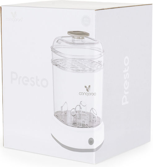 Cangaroo Presto Electric Baby Sterilizer for 5 Bottles Gray 109534
