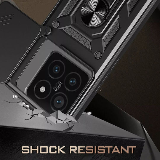 Techsuit Camshield Back Cover Silicone Black (Xiaomi 15)