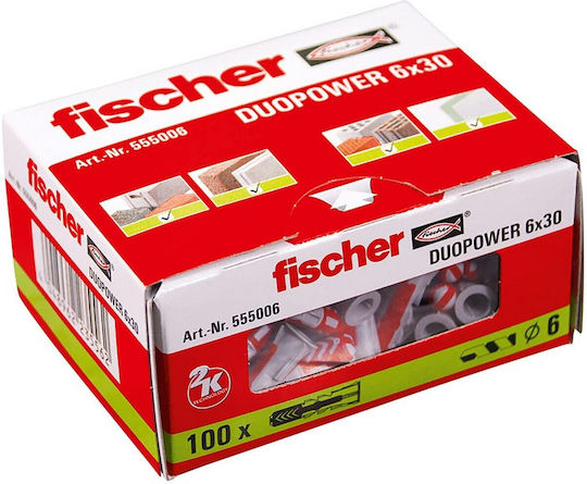 fischer Duopower Oops Plastic 6x30mm