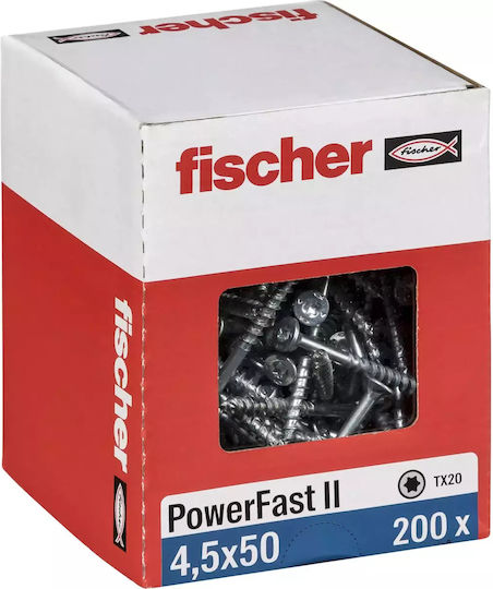 fischer Ούπα Inox 4.5x50mm 200τμχ