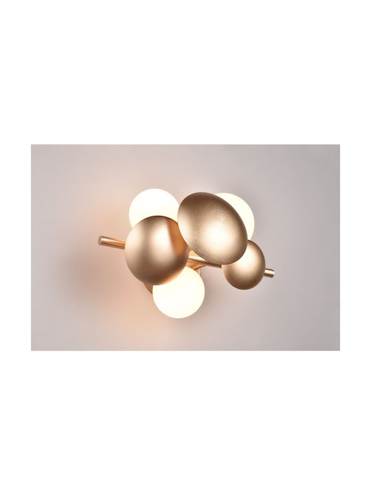 Trio Lighting Modern Leuchte Wand mit Fassung G9 Gold