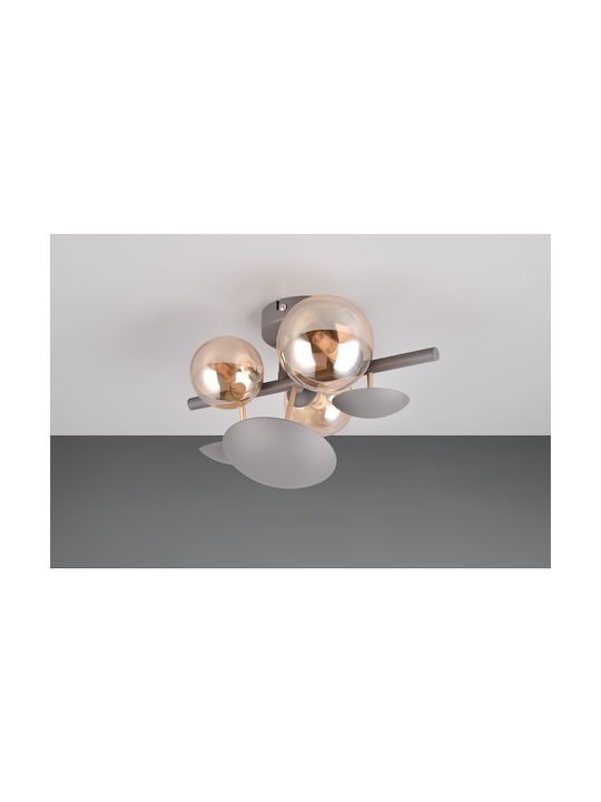 Trio Lighting Modern Lamp Wall with Socket G9 Gray