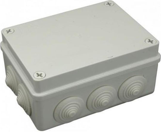 PAWBOL Surface Mounted Electrical Box IP55 in Gray Color