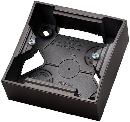 Ospel Elektrisches Gehäuse in Gray Farbe