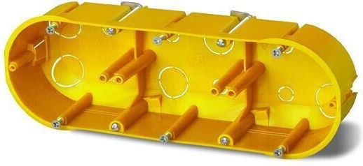 Elektro Plast Ηλεκτρολογικό Κουτί IP20 σε Κίτρινο Χρώμα