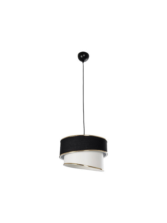 GloboStar Sonia Pendant Light Black with Socket E27 30x30x24cm