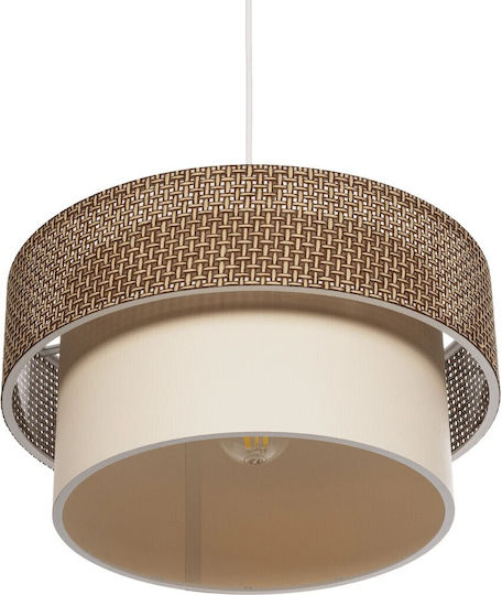 GloboStar Livi Lustră Bronz cu Dulie E27 38x38x95cm.