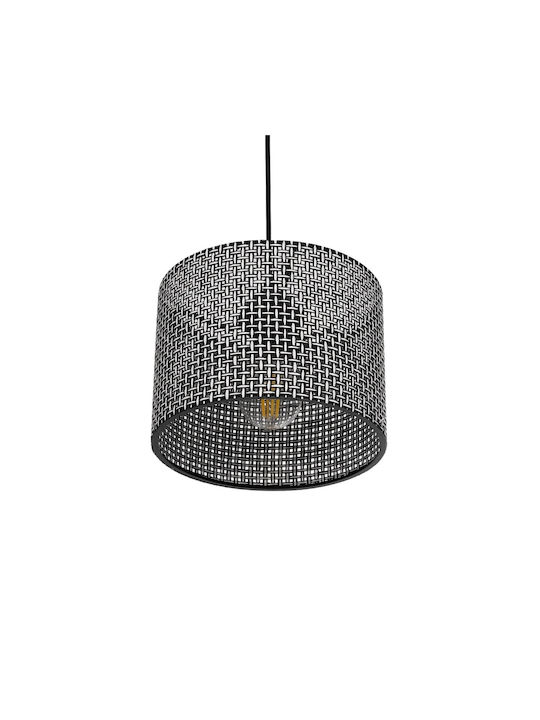 GloboStar Clairie Pendant Light Gray with Socket E27 22x22x93cm