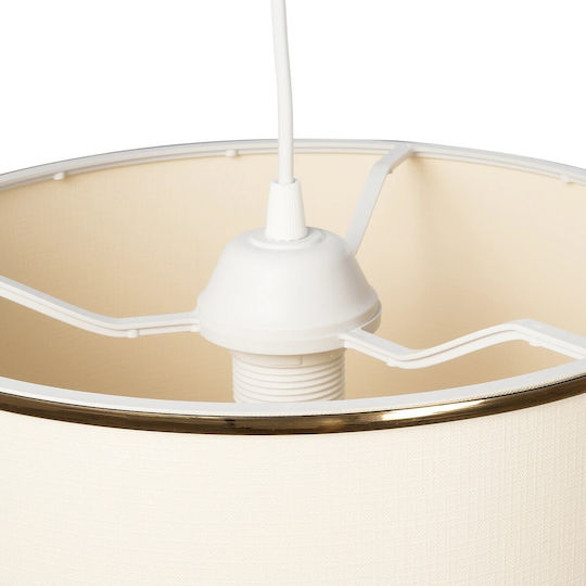 GloboStar Electra Pendant Light Gold with Socket E27 30x30x90cm