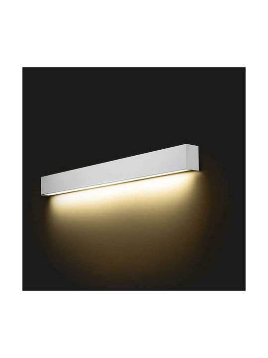 Nowodvorski Straight Wall M Φωτιστικό Τοίχου Λευκό 92x7εκ.