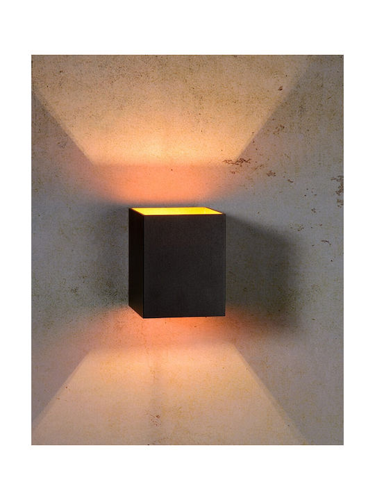 Lucide Lightning Xera Modern Lamp Wall with Socket G9 Black 10cm