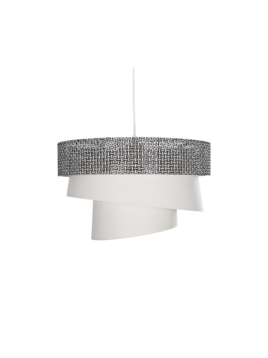 GloboStar Siera Pendant Light Gray with Socket E27 38x38x95cm