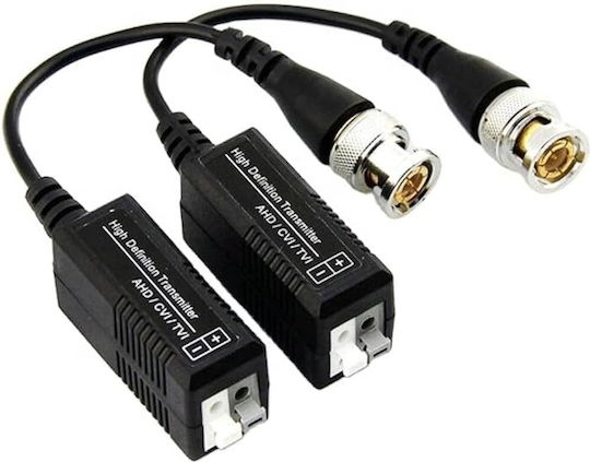 Video Balun Συστημάτων CCTV Παθητικό Ζεύγος FTT10-014