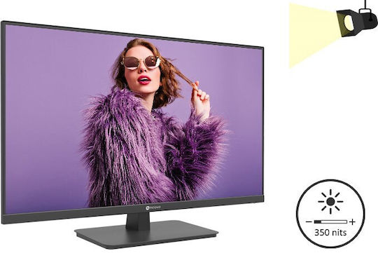 AG Neovo Monitor Συστημάτων CCTV Μαύρο MONNEOSEC0026