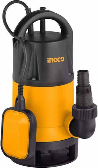 Ingco Μονοφασική Αντλία Ακαθάρτων / Λυμάτων 1hp SPD7508