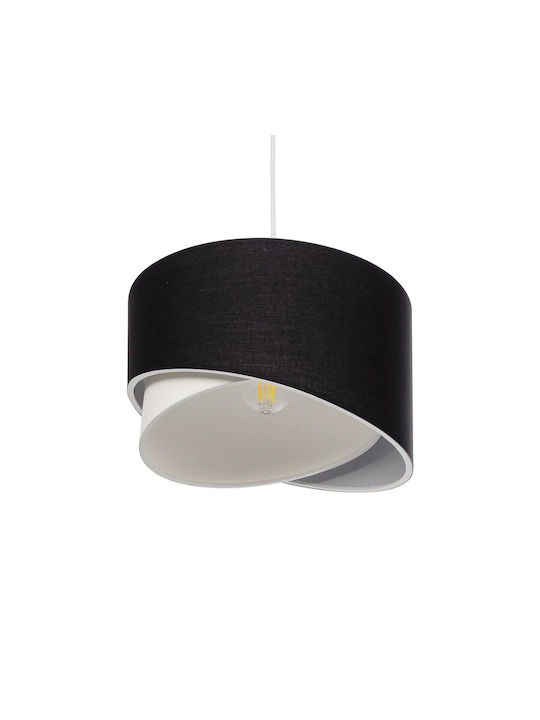 GloboStar Lili Κρεμαστό Φωτιστικό Μαύρο με Ντουί E27 38x38x95εκ.