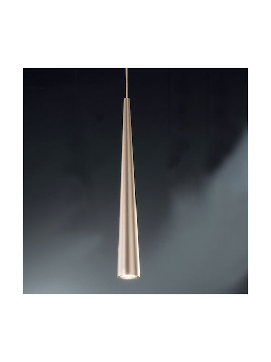 Ondaluce Noa Pendant Light Gold with Socket GU10
