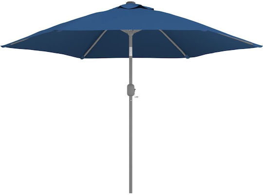 vidaXL Replacement Umbrella's Fabric Blue 3m 313799