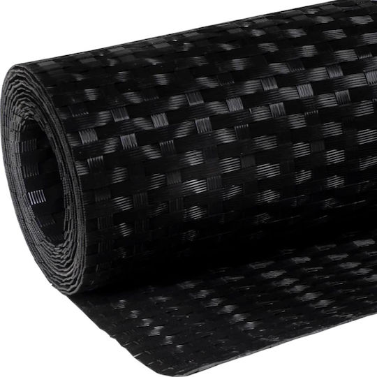 vidaXL Shade Divider Black 0.8x3m
