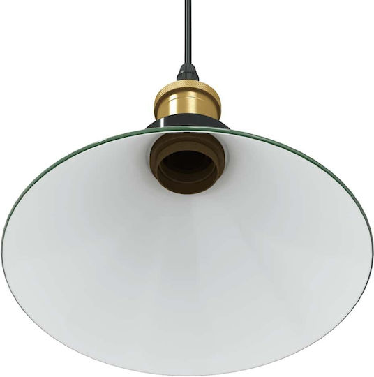 vidaXL Adjustable Green Ceiling Light with E27 Socket 22x22cm