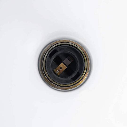 vidaXL Adjustable Green Ceiling Light with E27 Socket 22x22cm