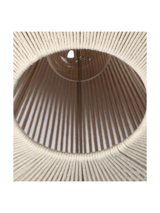 Trio Lighting Deckenleuchte 46cm Beige mit Fassung E27