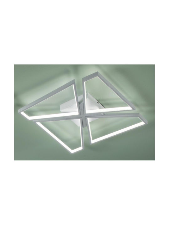 Ondaluce Square Πλαφονιέρα LED