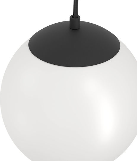 Eglo Pendant Light Black with Socket E27