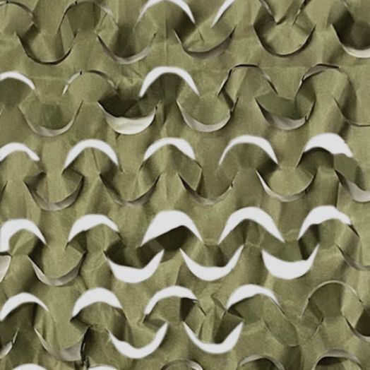 Home & Camp Rectangular Camouflage Net Khaki With Hoop 3x4m