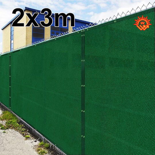 Dalimond Schattierungsnetz Grün Mit Hoop 2x3m 150gr/m²