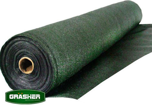 Grasher Ε125 Rectangular Plasă de umbră Verde pe Rulou 3x50m 125gr/m²