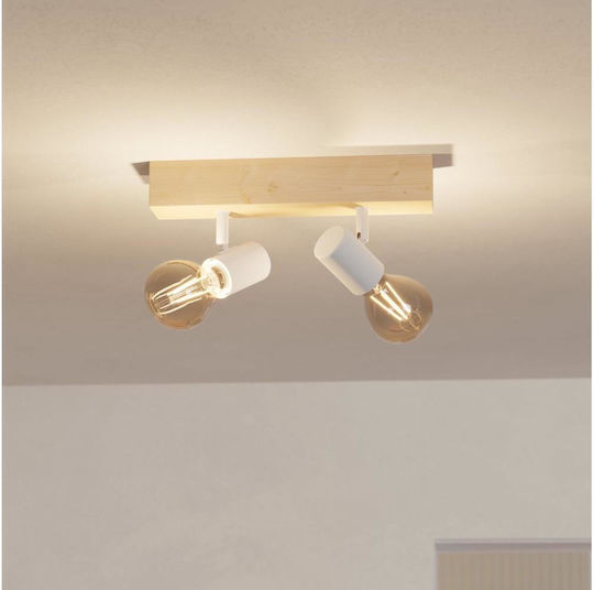 Eglo 99483 Φωτιστικό Σποτ Townshend 3 2xe27 60w 230v Fsc Πιστοποιημένο