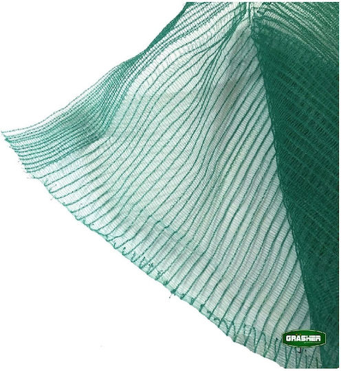 Grasher Rechteckig Schattierungsnetz Grün auf Rolle 2x100m 60gr/m²