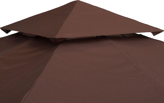 Outsunny Gazebo Κάλυμμα για Κιόσκι Καφέ 3x3m