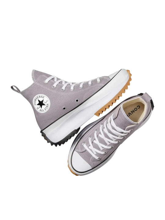 Run Star Hike Platform Γυναικεία Μποτάκια Mauve Stone / White / Black