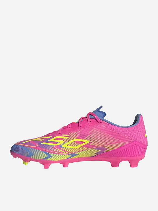 adidas F50 League Pantofi de Fotbal cu crampoane Roz